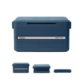 Snap 'N Go 55-Quart Collapsible Hard Cooler-Sapphire