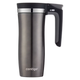 Contigo® Handled AUTOSEAL® Stainless Steel Travel Mug with Easy-Clean Lid, 16oz-Gunmetal
