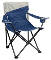 Coleman® Big & Tall Quad Camping Chair-Skyfall Blue