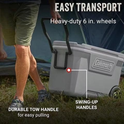 Classic Series 62-Quart Hard Cooler-Rock