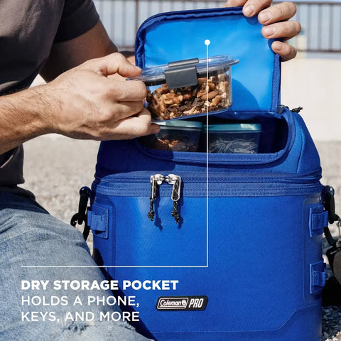 Coleman® Pro 16-Can Soft Cooler-Blue Sky