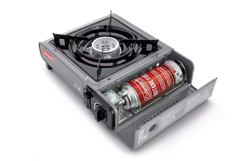 Classic 1-Burner Butane Camping Stove-Gray