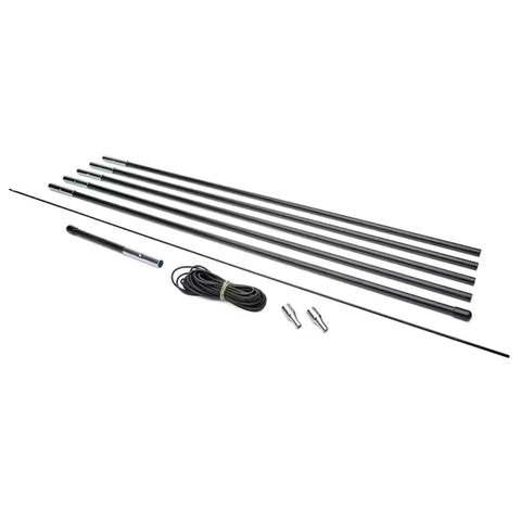 Fiberglass Tent Pole Replacement Kit, 11 mm