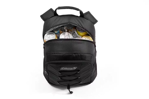 CHILLER™ 28-Can Soft-Sided Backpack Cooler-Black