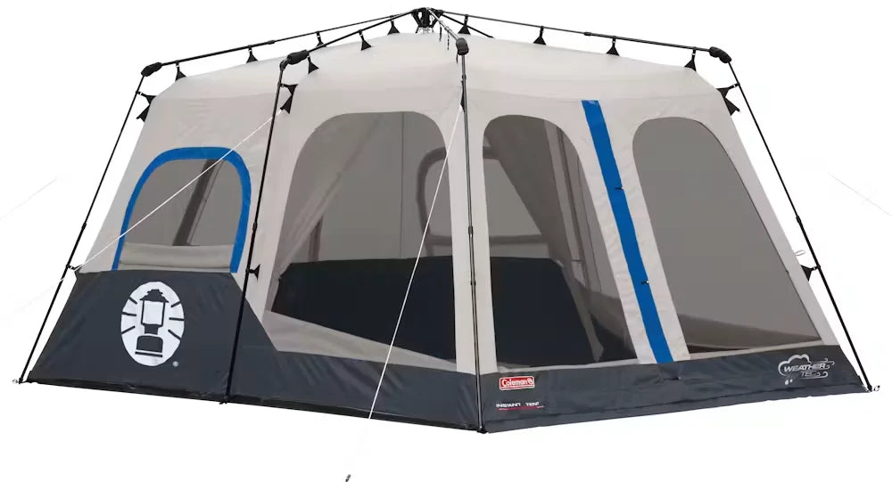 8-Person Instant Cabin Tent-Blue