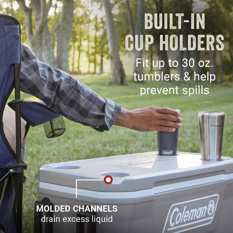 Classic Series 62-Quart Hard Cooler-Rock