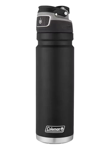 FreeFlow AUTOSEAL® 24 oz Stainless Steel Water Bottle-Black