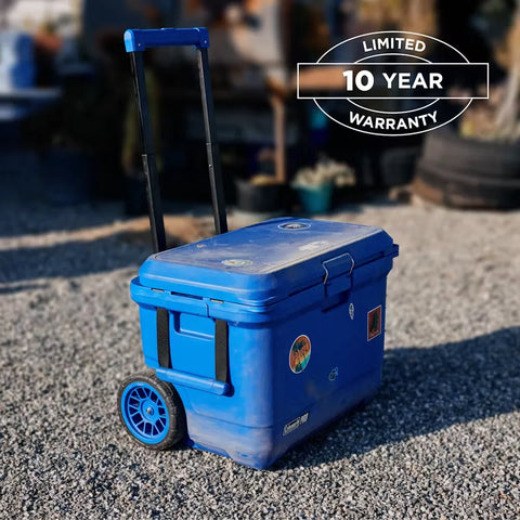 Coleman® Pro 55-Quart Wheeled Hard Cooler-Neptune