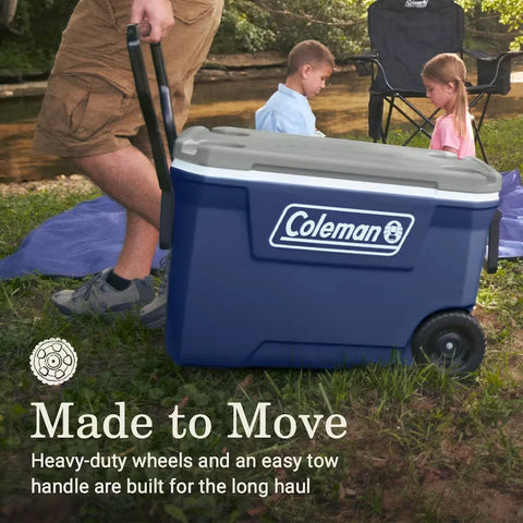 Classic Series 62-Quart Wheeled Cooler-Twilight