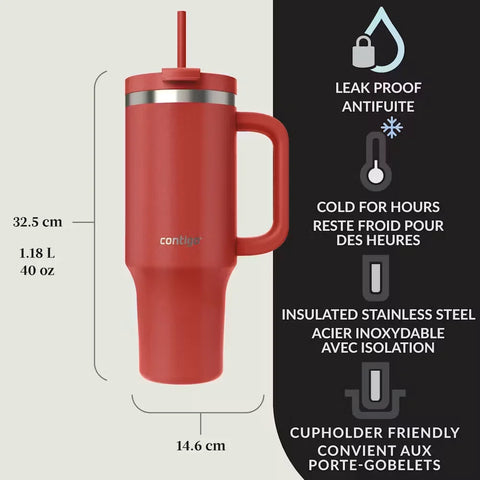 Streeterville Tumbler, 40oz-Goji Berry