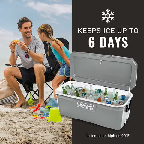 Classic Series 150-Quart Hard Cooler-Rock Gray