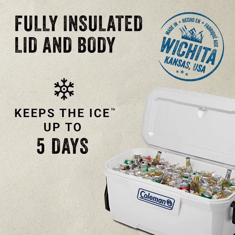 Classic Series 100-Quart Marine Wheeled Cooler