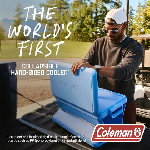 Snap 'N Go 55-Quart Collapsible Hard Cooler-Mussel