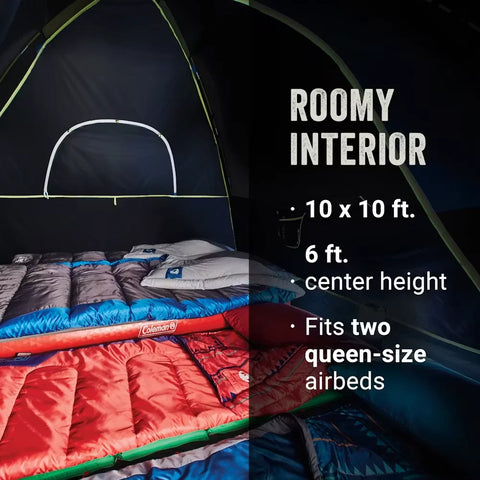 6-Person Dark Room Sundome Tent