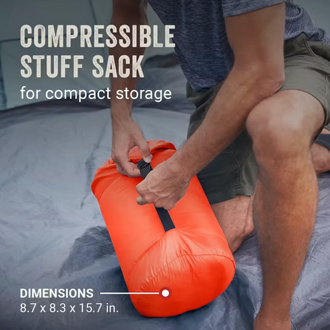 Kompact™ 40°F Rectangle Sleeping Bag