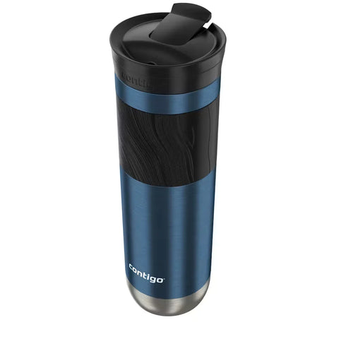 Contigo® Byron 2.0 Stainless Steel Travel Mug with SNAPSEAL™ Lid and Grip, 24oz-Blueberry