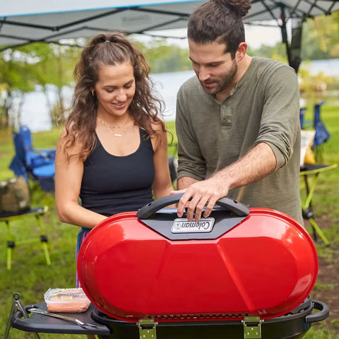 RoadTrip® X-Cursion 2 Burner Propane Gas Portable Grill-Blue