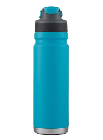 FreeFlow AUTOSEAL® 24 oz Stainless Steel Water Bottle-Caribbean Sea