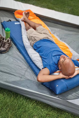 Self-Inflating Sleeping Pad with Pillow-Navy