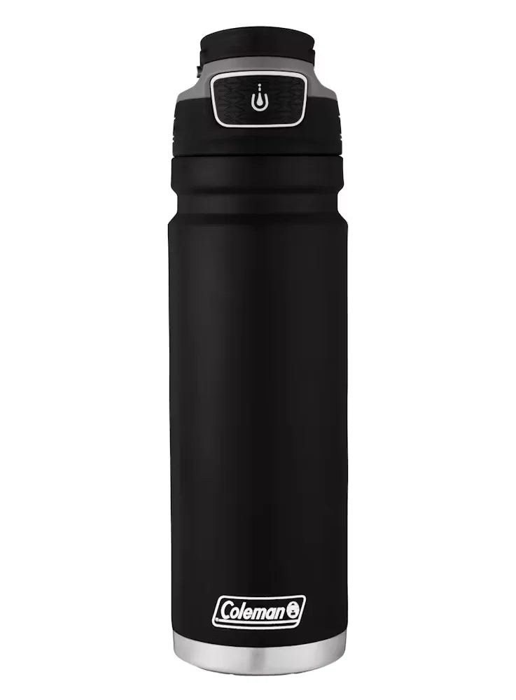 FreeFlow AUTOSEAL® 24 oz Stainless Steel Water Bottle-Black