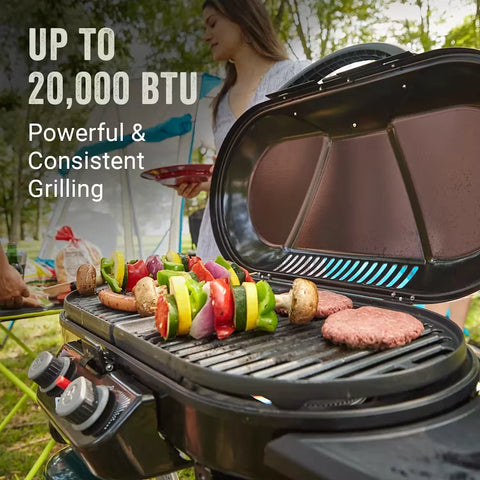 RoadTrip® X-Cursion 2 Burner Propane Gas Portable Grill-Orange