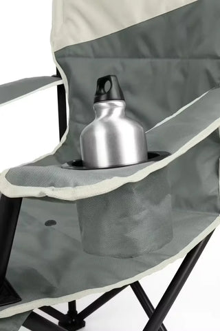 Big & Tall Quad Camping Chair-Grey
