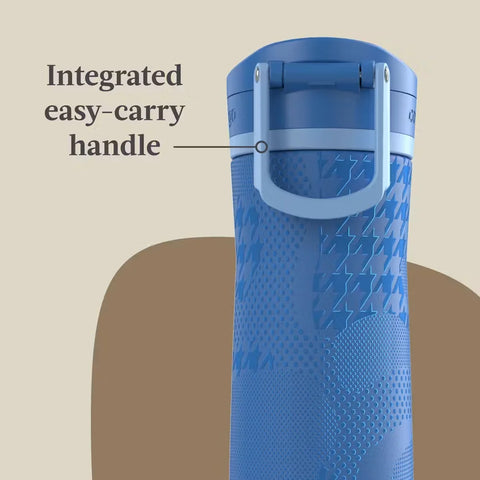 Contigo® x Ally Love Jackson Chill 2.0 Stainless Steel Water Bottle with AUTOPOP®  Lid, 24oz-Stellar Jay