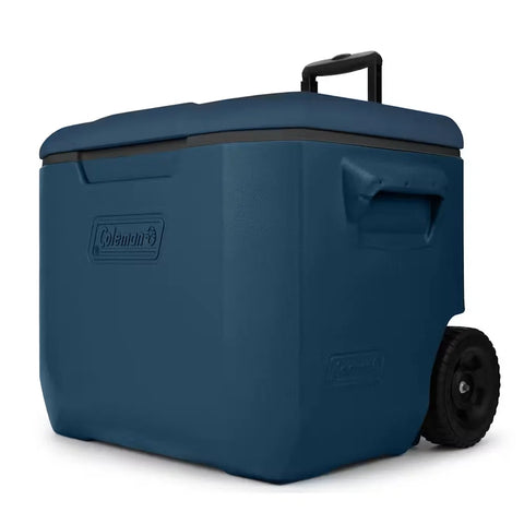 Chiller™ 60-Quart Cooler With Wheels-Cranberry