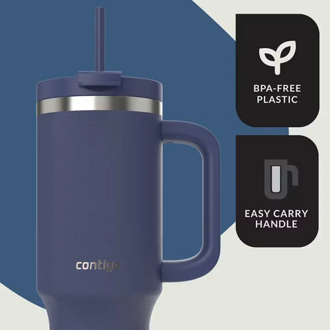 Contigo® Streeterville Leak-Proof Tumbler, 40oz-Indigo Powder