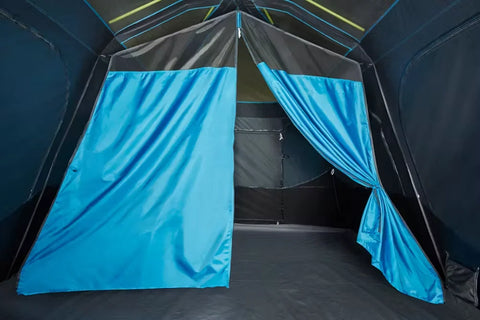 10-Person Dark Room Instant Cabin Tent with Rainfly