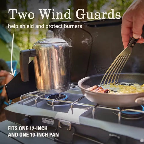 Triton™ 2-Burner Propane Camping Stove