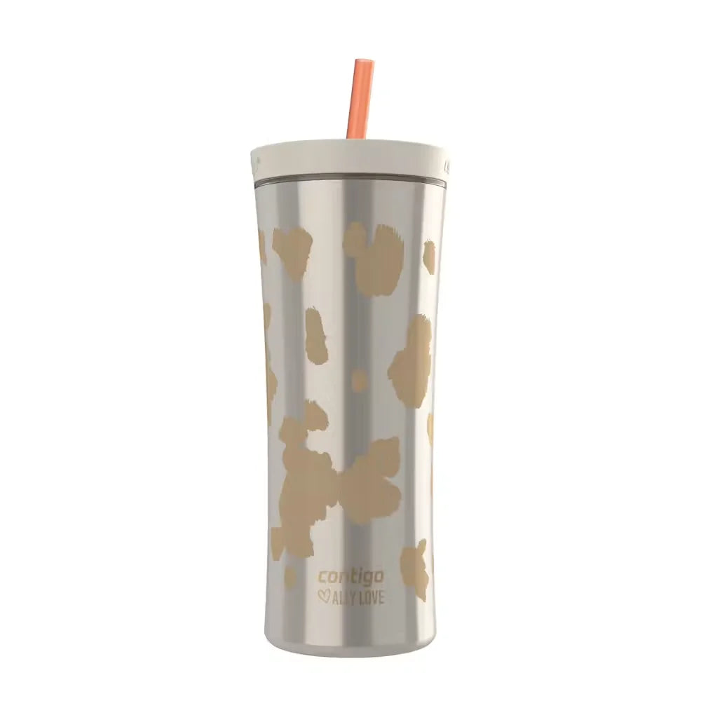 Contigo® x Ally Love Streeterville AUTOCLOSE® Shake & Go® Tumbler, 20oz-Oatmilk