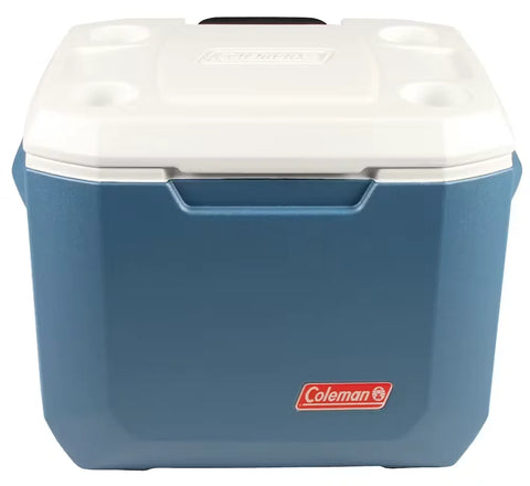 Coleman® 50-Quart Xtreme® 5-Day Hard Cooler with Wheels-Blue