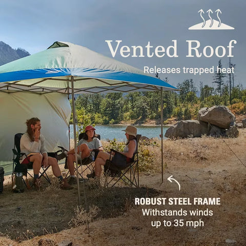 OASIS™ 10 x 10 Canopy with Sun Wall