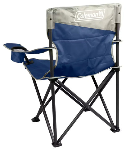 Coleman® Big & Tall Quad Camping Chair-Skyfall Blue