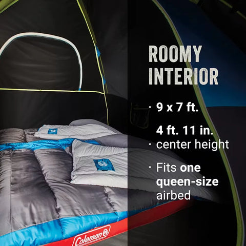 4-Person Dark Room Sundome Tent