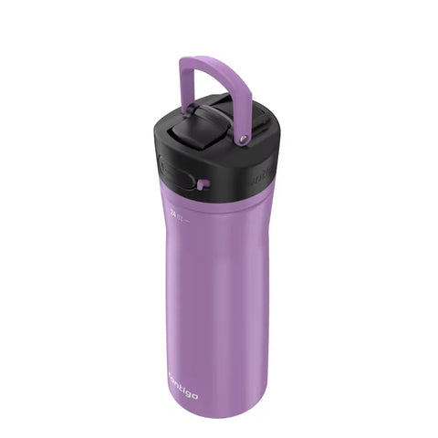 Contigo® Ashland Chill 2.0 Stainless Steel Water Bottle with AUTOSPOUT® Lid, 24oz-Pansy