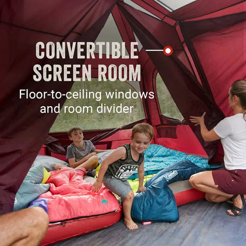 Skylodge™ 8-Person Instant Camping Tent, Blackberry