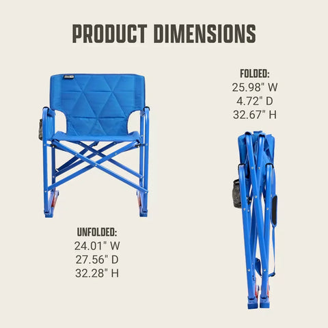 Coleman® Pro Rocker Chair-Neptune