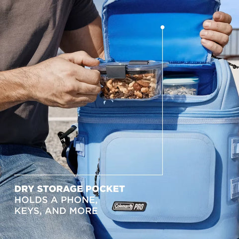 Coleman® Pro 24-Can Soft Cooler-Blue Sky