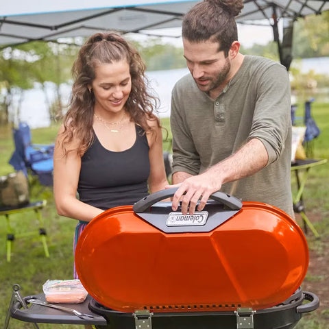 RoadTrip® X-Cursion 2 Burner Propane Gas Portable Grill-Orange