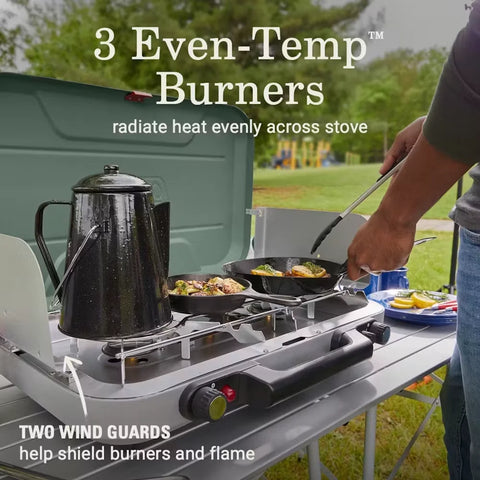 Cascade™ 328 3-Burner Camping Stove