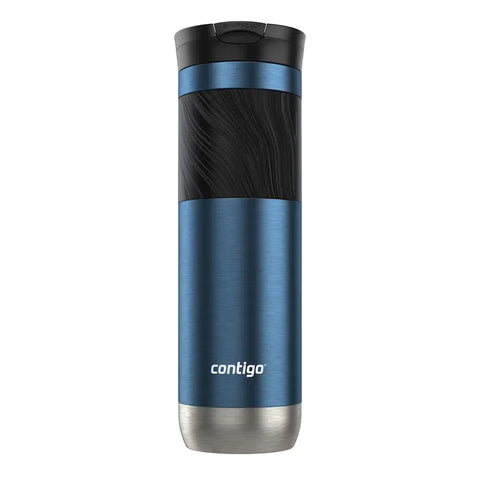 Contigo® Byron 2.0 Stainless Steel Travel Mug with SNAPSEAL™ Lid and Grip, 24oz-Blueberry