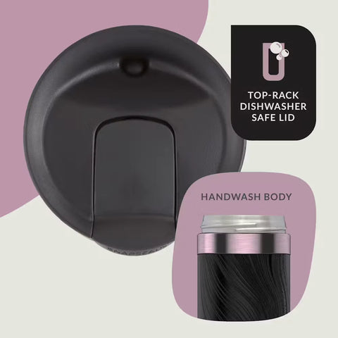 Contigo® Byron 2.0 Stainless Steel Travel Mug with SNAPSEAL™ Lid and Grip, 24oz-Pine Berry