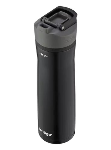 Contigo® Cortland Chill 2.0 Insulated Stainless Steel Water Bottle with AUTOSEAL® Lid, 24oz-Licorice