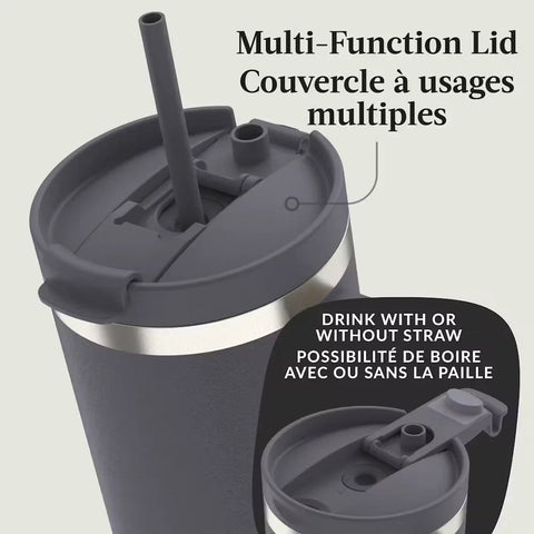 Streeterville Tumbler, 40oz -Darkstone