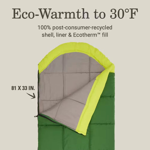 Arch Bay™ 30°F Sleeping Bag-Rock