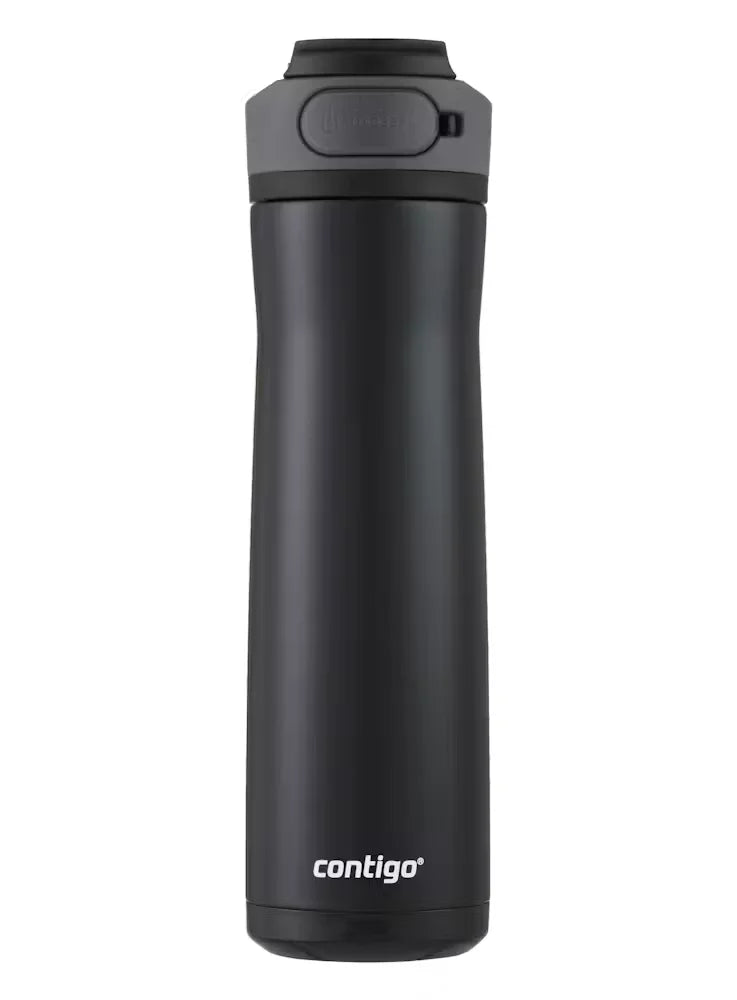 Contigo® Cortland Chill 2.0 Insulated Stainless Steel Water Bottle with AUTOSEAL® Lid, 24oz-Licorice