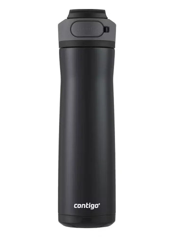 Contigo® Cortland Chill 2.0 Insulated Stainless Steel Water Bottle with AUTOSEAL® Lid, 24oz-Licorice