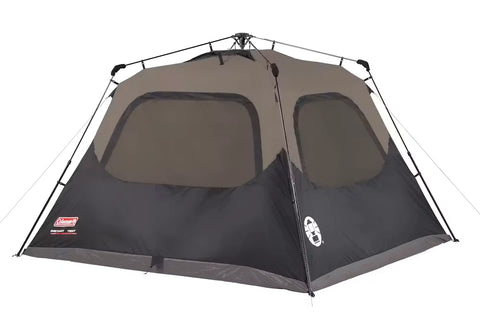 4-Person Cabin Camping Tent with Instant Setup